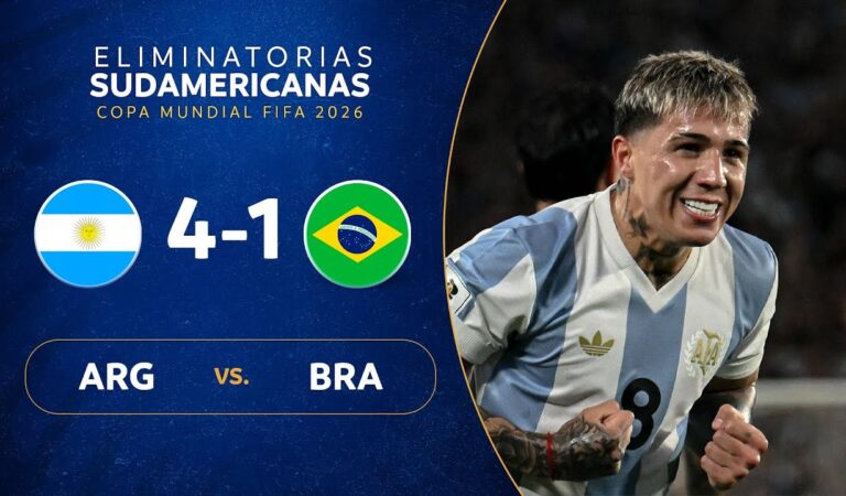 World Cup Qualifiers: Argentina Trash Brazil 4-1 to Qualify for 2026 World Cup World Cup Qualifiers: Argentina Trash Brazil 4-1 to Qualify for 2026 World Cup