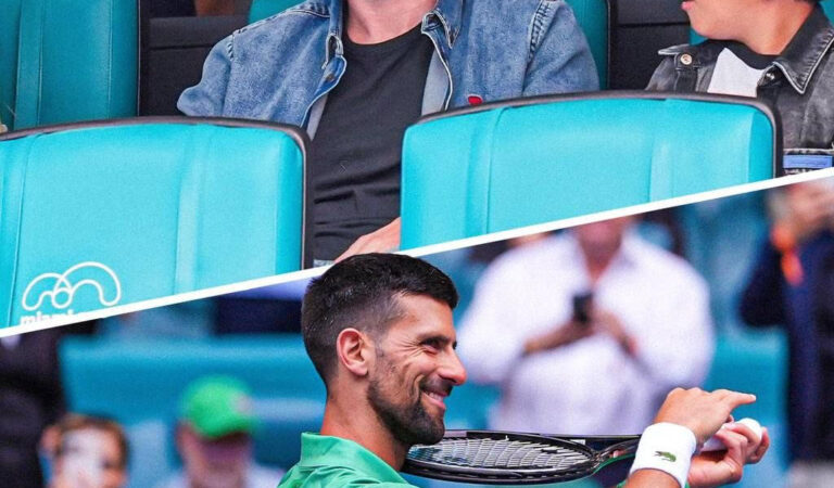Messi Watches On as Djokovic Dominates Miami Open Semifinal