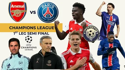 UCL Semi Final 1st Leg: PSG Takes on Arsenal UCL Semi Final 1st Leg: PSG Takes on Arsenal