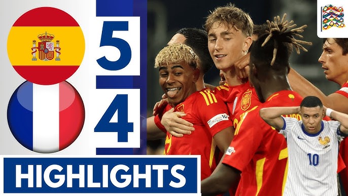 Spain Triumphs Over France in 9-Goal Positive UEFA Nations League Semifinal Thriller ,Face   Portugal in Finals