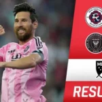 Lionel Messi Brace Edge Past New England Revolution 2-1 Securing Inter Miami