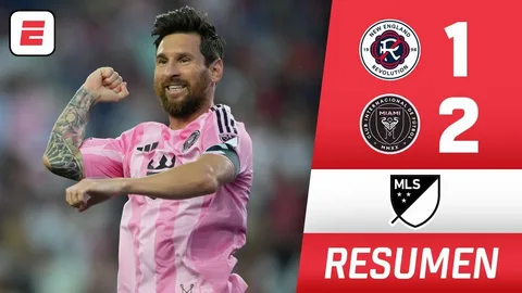Lionel Messi’s  Brace Edge Past New England Revolution 2-1 Securing Inter Miami Eastern Conference Playoff